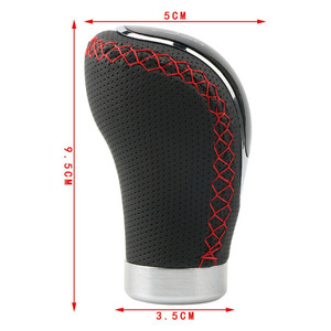 Car Gear <b>Shift</b> <b>Knob</b> 5-6 Speed PU Leather Universal Ergonomic Design - Product Image 3