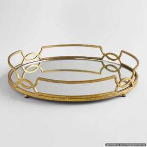 Nouvel arrivage Plateau de service en forme de rectangle avec poignée pour les articles de cuisine les plus vendus Plateaux de service pour les collations et les desserts - Product Image 4