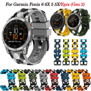 <span class=keywords><strong>Correa</strong></span> deportiva de silicona de liberación rápida, compatible con correas <span class=keywords><strong>Garmin</strong></span> <span class=keywords><strong>Enduro</strong></span> 3/2, material duradero, accesorio transpirable para reloj inteligente - Product Image 1