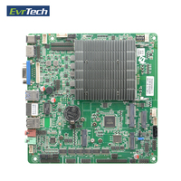 OEM Motherboard Intel N5095 quad core DDR4 HD usita VGA lvds EDP LAN 8 USB 6 COM mini industri itx tipis fanless
