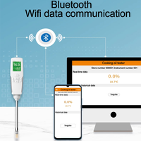 WEIAI Détecteur numérique portable de la qualité de l'huile de cuisson usagée Mesure rapide TPM laboratoire cantine restaurant Testeur d'huile de cuisson