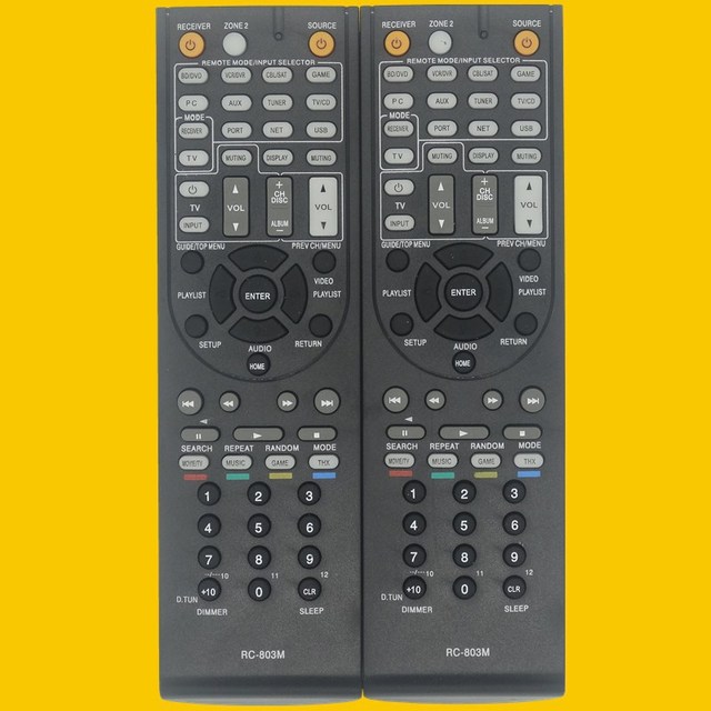 Crystal Beads Remote Control YK-01651 for Onkyo Amplifier TV Audio Visual Accessory 10m Fixed Code