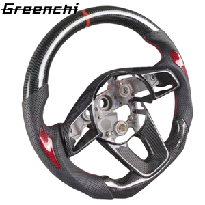 Volante de Fibra de Carbono Personalizado para <span class=keywords><strong>Kia</strong></span> K3, K5, KX5, Accesorios Interiores - Product Image 6