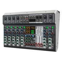 Console de mixage audio professionnelle 6/8 canaux avec effets DSP et interface USB pour diffusion en direct et spectacles sur scène