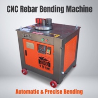 Cintreuse de barres d'étriers semi-automatique CNC PLC LingXingDongLi GF25 renforcée en usine pour acier au carbone/acier inoxydable