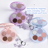 Farbenfrohe Lidschatten-Palette im Taschenformat Private Label Sweet Dreams 5-Farben Mini-Lidschatten-Palette