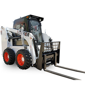 उच्च गुणवत्ता वाली मिनी स्किड स्टीड लोडर एपा/यूरो 5 डीजल मिनी स्किड स्टीयरिंग लोडर क्रॉलर ड्राइविंग शैली मिनी व्हील लोडर - Product Image 6