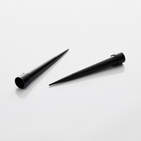 Embouts robotiques conducteurs noirs compatibles avec les embouts de pipette en plastique pour station de travail CO-RE