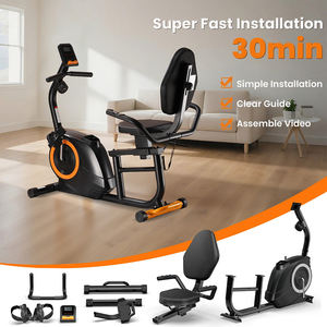 <span class=keywords><strong>Bicicleta</strong></span> Fija Magnética de Interior, <span class=keywords><strong>Bicicleta</strong></span> de Ejercicio Reclinada, <span class=keywords><strong>Bicicleta</strong></span> de Spinning <span class=keywords><strong>con</strong></span> <span class=keywords><strong>Pantalla</strong></span>, <span class=keywords><strong>Bicicleta</strong></span> de Gimnasio Económica para Quemar Grasa - Product Image 4