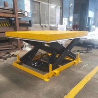 Plateforme élévatrice à ciseaux robuste pour quai de chargement, capacité de 20 tonnes, plateforme hydraulique haute capacité pour le chargement de camions lourds, prix d'usine