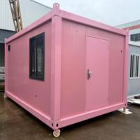 Villa capsule moderne de haute qualité en conteneur, fabriquée en Chine, avec vitres, pour usage extérieur dans les boutiques, les bureaux, les parcs et les hôtels
