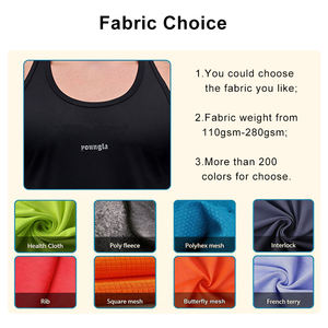 Débardeur en coton décontracté pour homme de haute qualité, vente en gros, séchage rapide, anti-boulochage, débardeur de sport respirant, col rond, taille plus, 100% - Product Image 3