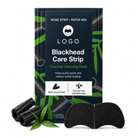 Tiras nasales de carbón de bambú natural para eliminar puntos negros, limpiar la grasa y las impurezas, desobstruir los poros, para piel mixta, ¡muy vendidas!