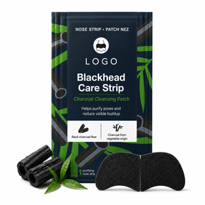 Tiras nasales de carbón de bambú natural para eliminar puntos negros, limpiar la grasa y las impurezas, desobstruir los poros, para piel mixta, ¡muy vendidas! - Product Image 1