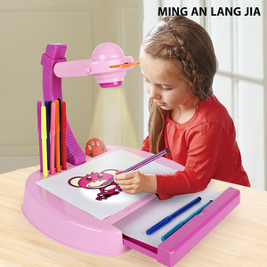 Nuevo Juguete Educativo para Niños, Pizarra de Dibujo con Proyector de Imágenes, Luz, Música y Mesa de Pintura - Product Image 1