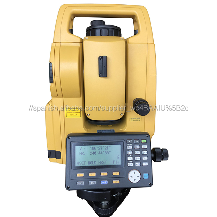 Topcon sin reflector estación Total GTS-1002 instrumento topográfico para topográficos 3D coordinar medición