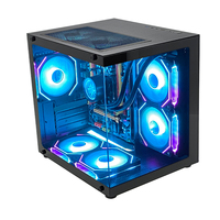 PCOOLING Case Pc Gaming Atx Pc Cabinet Oem Computer Case Verre trempé Pc Case