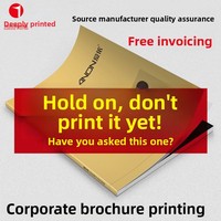 Impression personnalisée OEM sur papier kraft offset, échantillons, affiches, brochures, manuels de produits, livres
