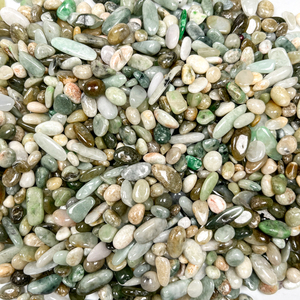 ชิปคริสตัลหินหยกคริสตัลธรรมชาติแบบไม่สม่ำเสมอรักษาหินหยกชิปหินดิบ - Product Image 5