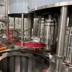 <span class=keywords><strong>Machine</strong></span> de remplissage de boissons gazeuses à haute vitesse à 32 têtes, remplisseuse de bouteilles PET - Product Image 5