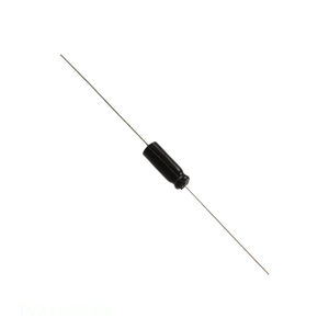 Distribuidor Autorizado TVA1405-E3 Condensador de Aluminio 8UF 150V Axial TH de Montaje a Orificio 8 uF - Product Image 1