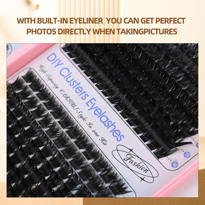 ขนตาปลอมแบ<span class=keywords><strong>บ</strong></span> Pre-Bond สำหรับต่อขนตา ไม่ต้องใช้กาว งอน D แบ<span class=keywords><strong>บ</strong></span>กลุ่ม DIY ขนตาต่อแ<span class=keywords><strong>บ</strong></span><span class=keywords><strong>บ</strong></span> Pre Glue ความยาวคละแบ<span class=keywords><strong>บ</strong></span> <span class=keywords><strong>บ</strong></span>รรจุในกล่องแ<span class=keywords><strong>บ</strong></span><span class=keywords><strong>บ</strong></span>ลิ้นชัก - Product Image 3