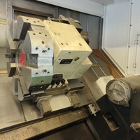 Tour à fileter CNC à un seul brocheur, horizontal, haute précision numérique, QKY1315, à banc incliné pour le filetage