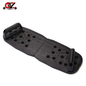 CZFIT Factory Best Seller Portable Foldable Home Gym Equipment Push-<b>Up</b> Board and Pilates <b>Bar</b> Dip <b>Stands</b> for Home Exercise Us - Product Image 2