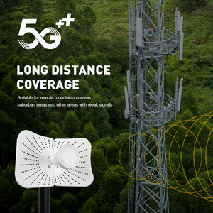 เสาอากาศสื่อสารภายนอกแบบกริด High Gain 4G 5G 1710-4200mhz พร้อมจานป้อนสัญญาณ 5G รุ่น Q21 และตัวป้อนสัญญาณเสาอากาศ 5G - Product Image 1