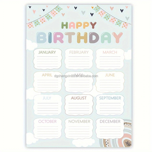 Affiches et Calendriers d'<span class=keywords><strong>Anniversaire</strong></span> pour la Décoration de la Salle de Classe - Fournitures Scolaires pour Enseignants - Retour à l'École - Product Image 3