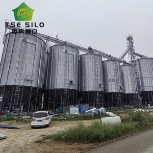 200t 500t 1000t अनाज फ़ीड मकई स्टील सोयाबीन भंडारण हॉपर शंकु तल सिलो - Product Image 2