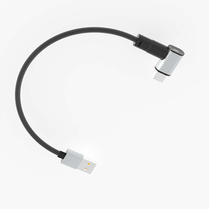 2m 3 mét 5M USB Để Loại C 240W nhanh chóng sạc USB C Cáp Nylon bện 6 ft Kim Loại Đầu 90 Độ góc Cáp dữ liệu - Product Image 6