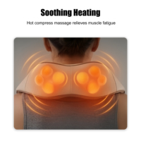 Almohada de masaje vibratoria 3D personalizada para cervicales y hombros, para la espondilosis cervical