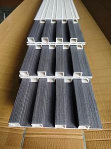 Wpc Panneau mural intérieur Décoration de garniture extérieure Grille de fond Shandong - Product Image 5