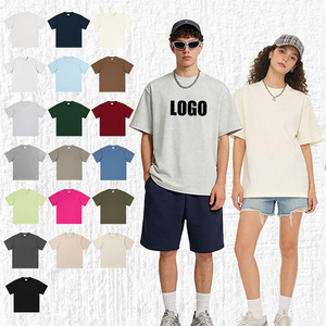 Customized Premium High Quality 300Gsm <b>Tshirts</b> Casual Plain Wholesale 100% Cotton T Shirt Printed Customized T-shirts For Men - Product Image 2