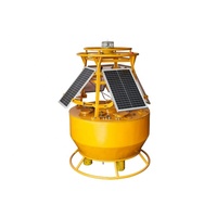 Bouée de surveillance de la qualité de l'eau marine Botai en HDPE durable, capteur flottant à énergie solaire, longue durée de vie pour les lacs, les réservoirs et les océans