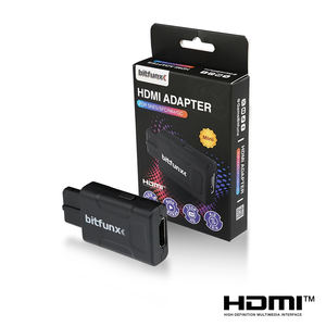 Adaptador BitFunx 720P 1080P HD para <span class=keywords><strong>Nintendo</strong></span> <span class=keywords><strong>64</strong></span> a convertidor HD para consolas de juegos N64/SNES/NGC 4:3/16:9 Auto AV y S-Video - Product Image 6