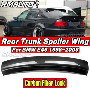 สปอยเลอร์หลังสำหรับรถ BMW ซีรีส์ 3 E46 ซีดาน 4 ประตู ปี 1998-2006 ปีกสปอยเลอร์ท้ายรถยนต์ อุปกรณ์ตกแต่งรถยนต์ ปีกท้ายรถ - Product Image 1