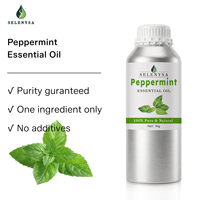 Huile Essentielle de Menthe Poivrée 100% Pure, Naturelle et Biologique, Marque Blanche, Parfum Frais pour la Peau et la Croissance des Cheveux