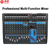 Mezclador de Audio Profesional con 6 Entradas de Micrófono, Efectos DSP de 24 Bits, Bluetooth, MP3, Grabación USB
