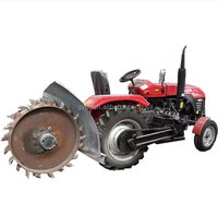 Trancheuse à disques, trancheuse à chaînes, pour irrigation agricole, tranchéeuse de fossés, entraînée par tracteur