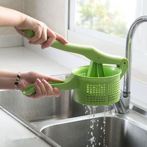 Hot Bán tay Báo Chí loại rau trái cây ép đa chức năng Rau điền dehydrator bánh bao điền ép - Product Image 2