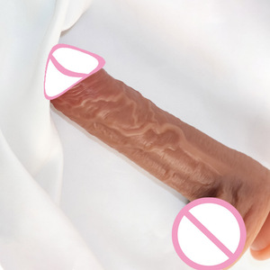 Female <b>vibrating</b> dildo with heating and suction cups, automatic thrusting and self-pleasuring, adult sex toy. - Product Image 3
