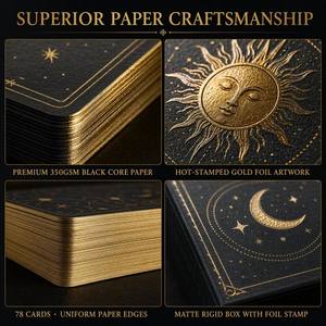 Servicios de Impresión para Fabricantes, Impresión de Cartas de Tarot con Preguntas de Conversación Personalizadas, Impresión de Cartas de Juego - Product Image 5