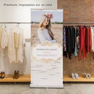Có Thể Thu Vào Cuộn Lên Banner Đứng Khuyến Mãi Đăng Chủ Cho Triển Lãm Thương Mại Với Cơ Sở Cấu Trúc Nhôm - Product Image 2