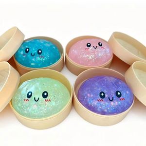 2026 New Squishy Dumpling Soft Tpr Bun <b>Squeeze</b> Stress Relief Fidget Toy for Kids Adults - Product Image 1