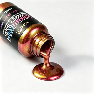 <span class=keywords><strong>Peinture</strong></span> caméléon ASHUE, 50 ml chacune, kit de 6 couleurs, <span class=keywords><strong>peinture</strong></span> acrylique à changement de couleur, avec service de couleur personnalisée, fabriqué en Chine - Product Image 4