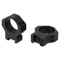 FOCUHUNTER Support de lunette de chasse noir 34 mm en alliage d'aluminium avec base de 20 mm, grossissement 1x, tactique, 121g