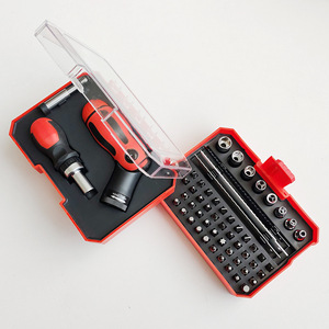 Lixin 58 Pc Screwdriver Socket Wrench Tool Set Metric Home Repair Kit - Product Image 2