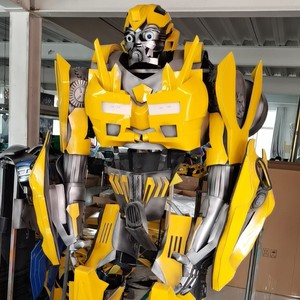 Disfraz de <span class=keywords><strong>Robot</strong></span> Transformable Realista para Adultos, Traje de Navidad para Hombres - Product Image 5